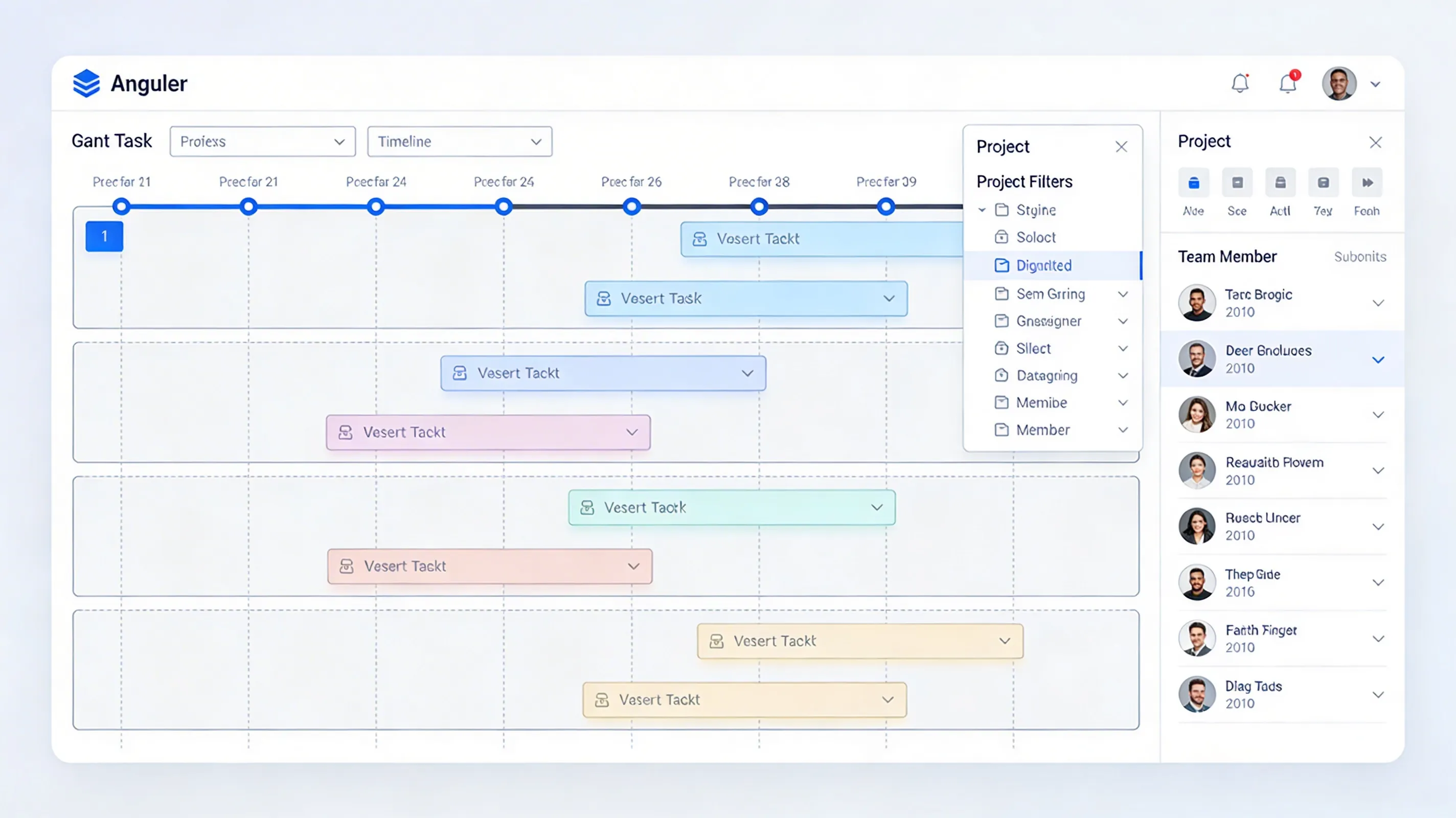 Timeline Application